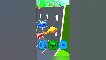 Shape-Shifting 🚗🚁🛥️ | New Hyper Casual Game 🔥| #shorts #short #shapeshifting  #gameplay #shortsfeed