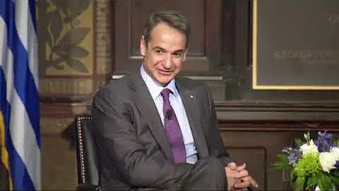 Conversation with Greek Prime Minister Kyr. Mitsotakis - Georgetown University&The Embassy of Greece