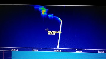 Vintage retired, still transmitting, NOAA-9 satellite (launched in 1984) fun dancing unstable signal