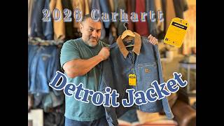 2026 Carhartt Detroit Denim Jacket