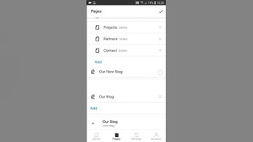 How To Move Pages In Squarespace App