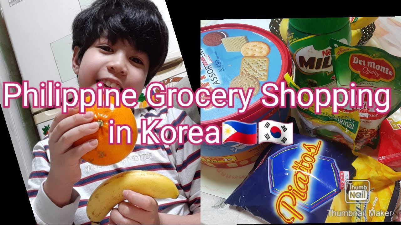 Philippine grocery shopping in Korea🇰🇷🇵🇭 ☆Vlog5☆ YouTube