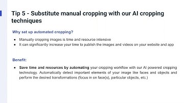 Tutorial - Automating Image and Video Cropping Processes with Cloudinary