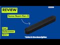 Sonos Beam Gen 2 Review | The Ultimate Dolby Atmos Soundbar for 2025! 🎵 Cinematic Sound