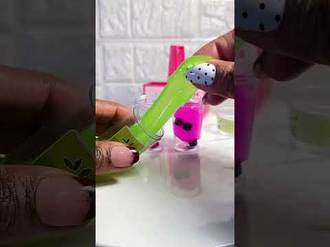 Let's Make Bubble Tea To Go ✨🌈 Satisfying Video ASMR #shorts