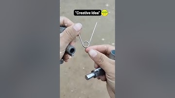 How to make torsion spring at home | creative ideas | #shorts @arasha6451