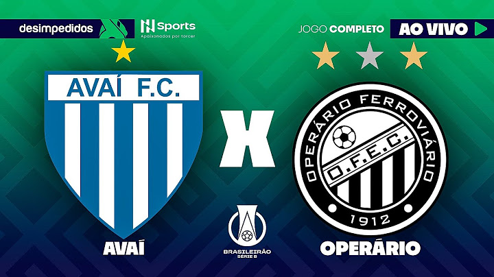 🔴AVAÍ X OPERÁRIO | AO VIVO E COM IMAGENS | BRASILEIRÃO SÉRIE B 2025