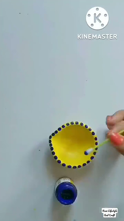 Beautiful diya decoration/ DIY diya decoration ideas 2022 #shorts #ytshorts #viralvideo