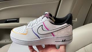 nike air force day of dead