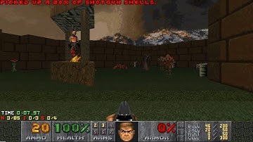 FINAL DOOM: TNT EVILUTION MAP02 HUMAN BBQ UV-MAX (No Commentary)