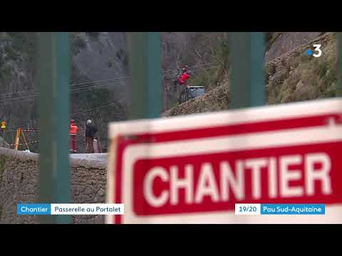 Béarn: chantier vertigineux au fort du Portalet