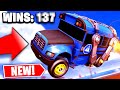 Playing Rocket League With The BATTLE BUS Until I Lose… (Fortnite x Rocket League)