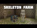 Skeleton farm | Minecraft PE Survival gameplay part 16