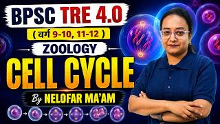 BPSC TRE 4 Zoology Classes 2026 | Cell Cycle Questions For BPSC TRE 4 By Nelofar Ma’am