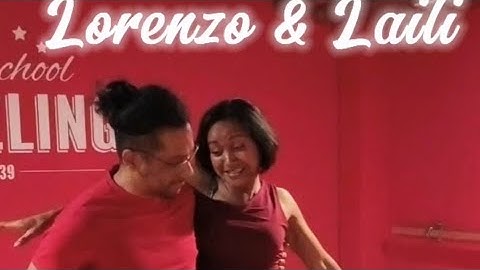 Brazilian Zouk Demo | Lorenzo & Laili | Party lesson | Last lesson of the season |  Wesseling Delft
