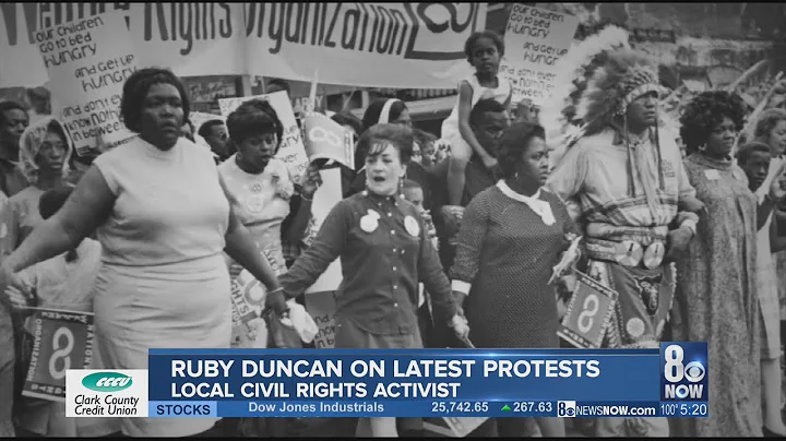 INTERVIEW: Local civil rights activist Ruby Duncan...