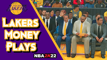 6 Lakers Money Plays ! NBA 2K22 Playbook Tutorial | Get Open 3