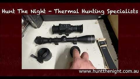 How to convert your HIKMicro Thunder Scope into a Clip On - with Ben from huntthenight.com.au