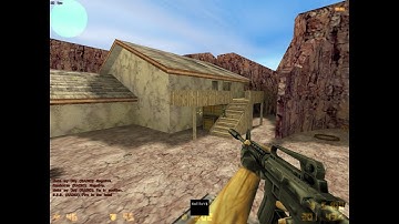 Counter-Strike 1.0 CS gameplay vs godlike bots cs_militia