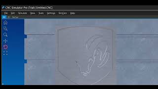 Logo de Dodge en CNC Simulator