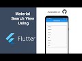 Material SearchView Or Integrate it with any app