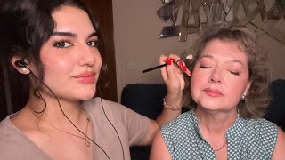 ASMR MAQUILLANDO A MI MADRE ❤️