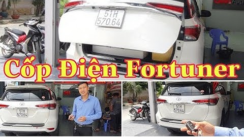 Cốp Điện Và Đá Cốp Cho Fortuner 2020 | Thành Phát Auto 0909 212 999