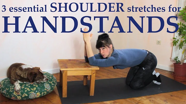 3 most important shoulder stretches for HANDSTANDS | The Art of Handbalancing
