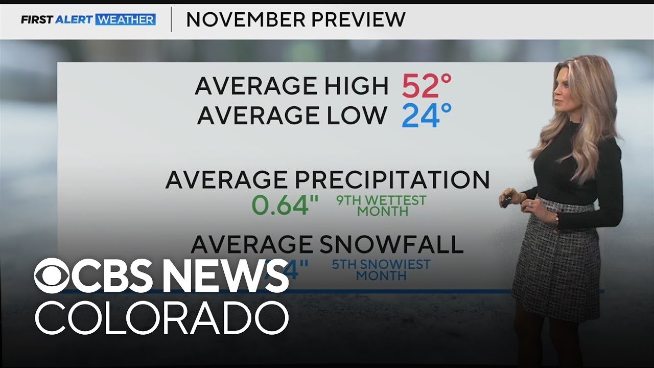 Above normal temperatures continue to start November in Denver