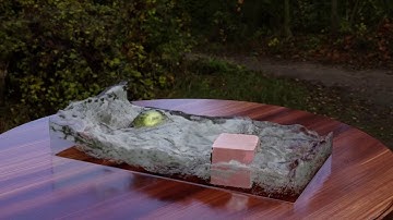 Blender Eevee + Mantaflow 128 Resolution