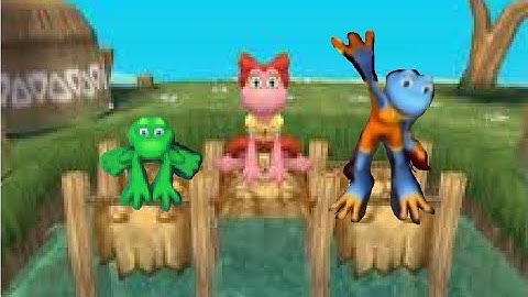 Frogger: Ancient Shadow - All Minigames