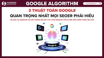3 Thuật Toán Google Cốt Lõi Trong SEO - Hiểu Cách Google Nghĩ Để Giữ Top Bền Vững, Không Lo Tụt Hạng