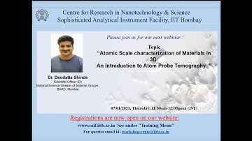 Atomic Scale Characterization of Materials in 3D: An Introduction to Atom Probe Tomography