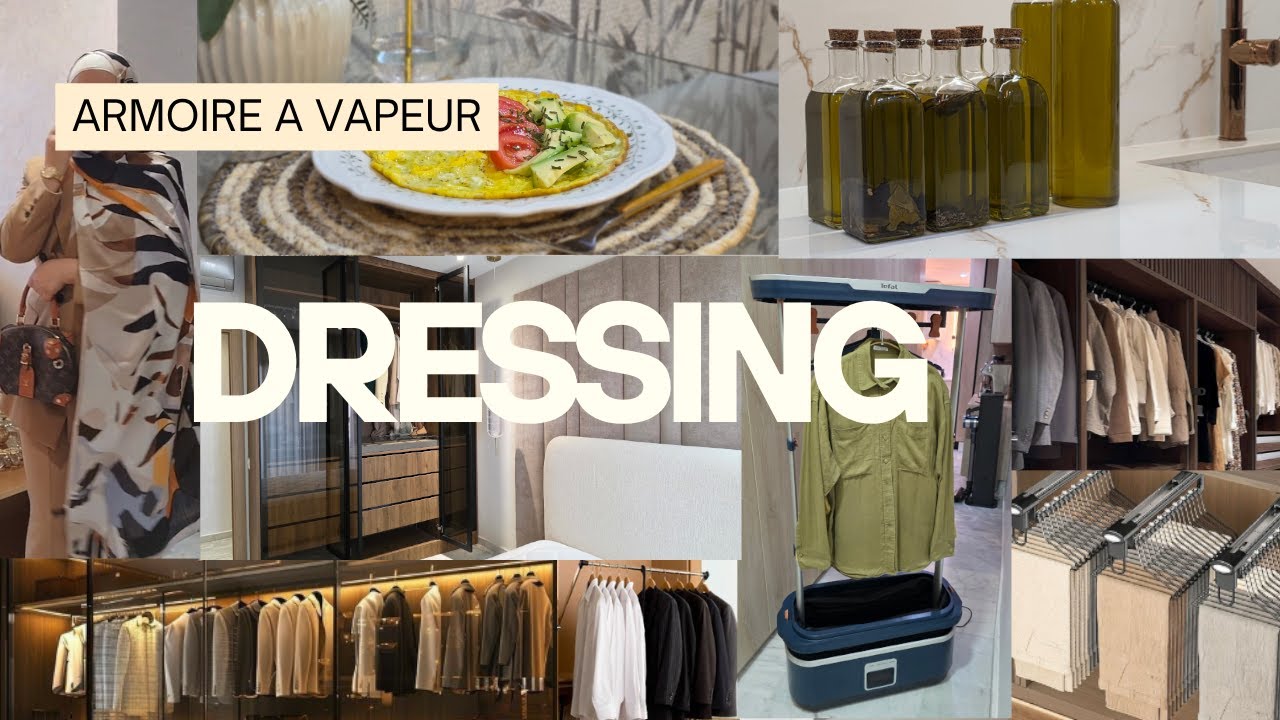  Clothes Steamer Unboxing 🛍️ جبتها وأخيراً |خزانة بخارية لكي الملابس| روتيني اليوم صار أسهل