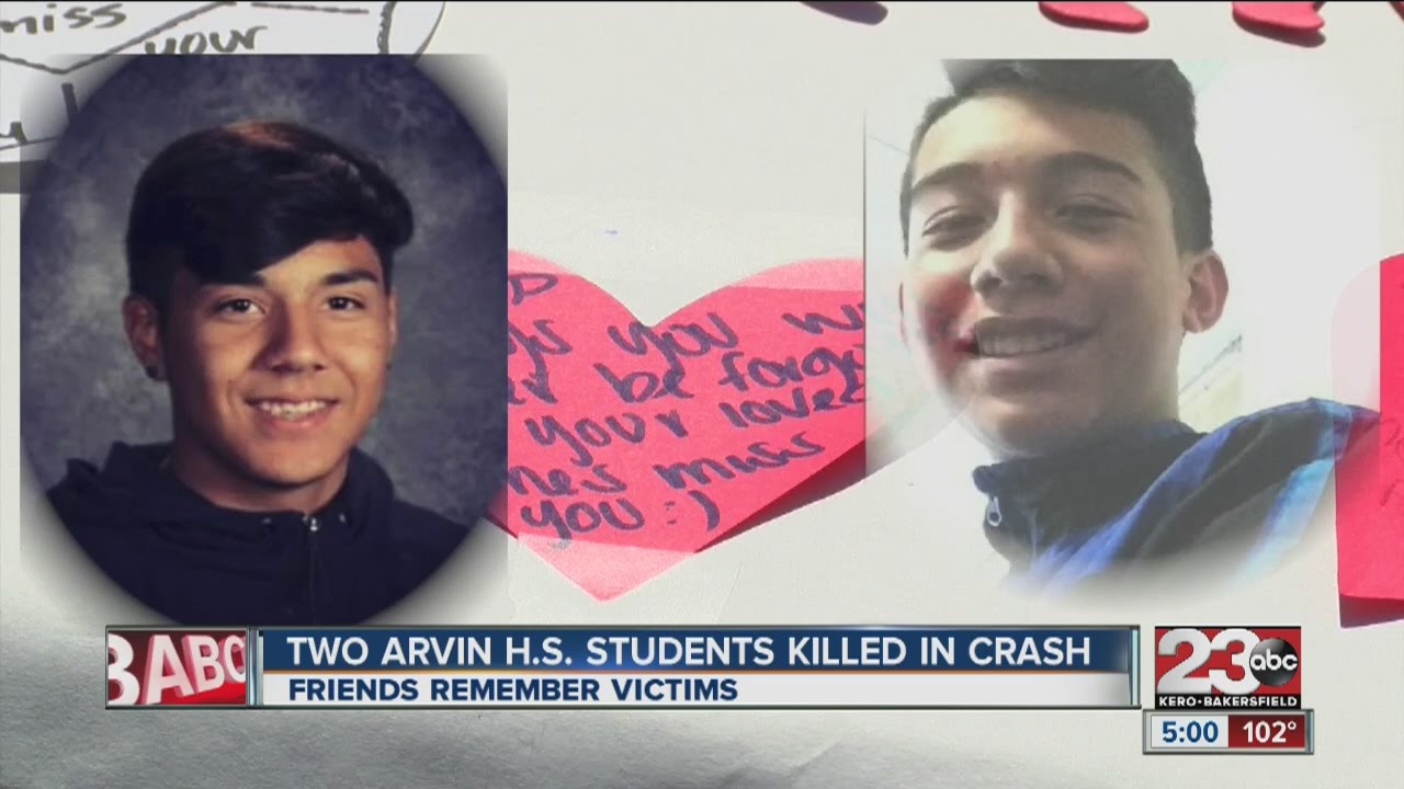 Two Arvin teens killed, three injured in crash YouTube