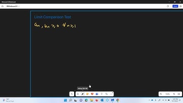 Limit Comparison Test