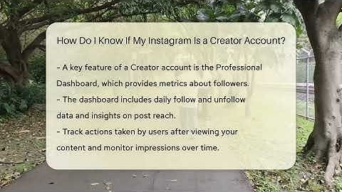 How Do I Know If My Instagram Is a Creator Account? - Everyday-Networking