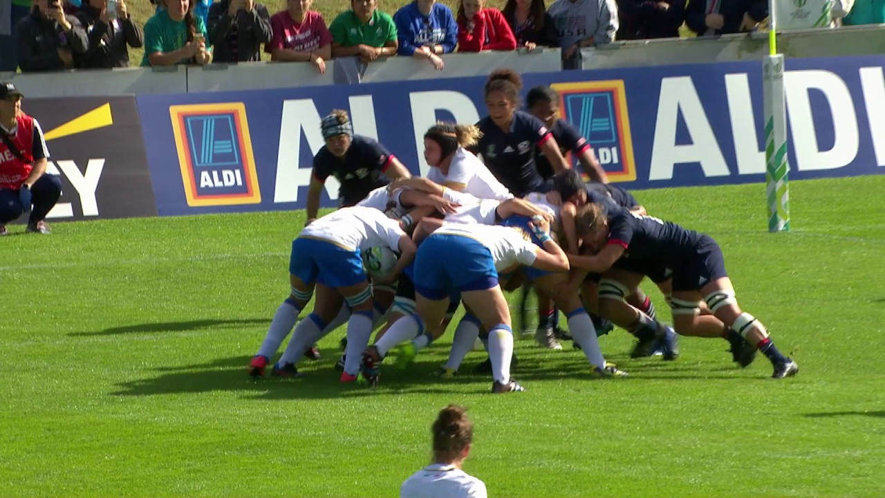 HIGHLIGHTS USA v Italy at Women's Rugby World Cup YouTube