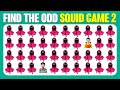 Find the ODD One Out - Squid Game 2 ???????????? | 30 Levels | Easy, Medium, Hard | Ghost Quiz