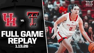 Houston vs. Texas Tech Full Game Replay (1.13.26) | 2025-26 Big 12 Women's Basketball