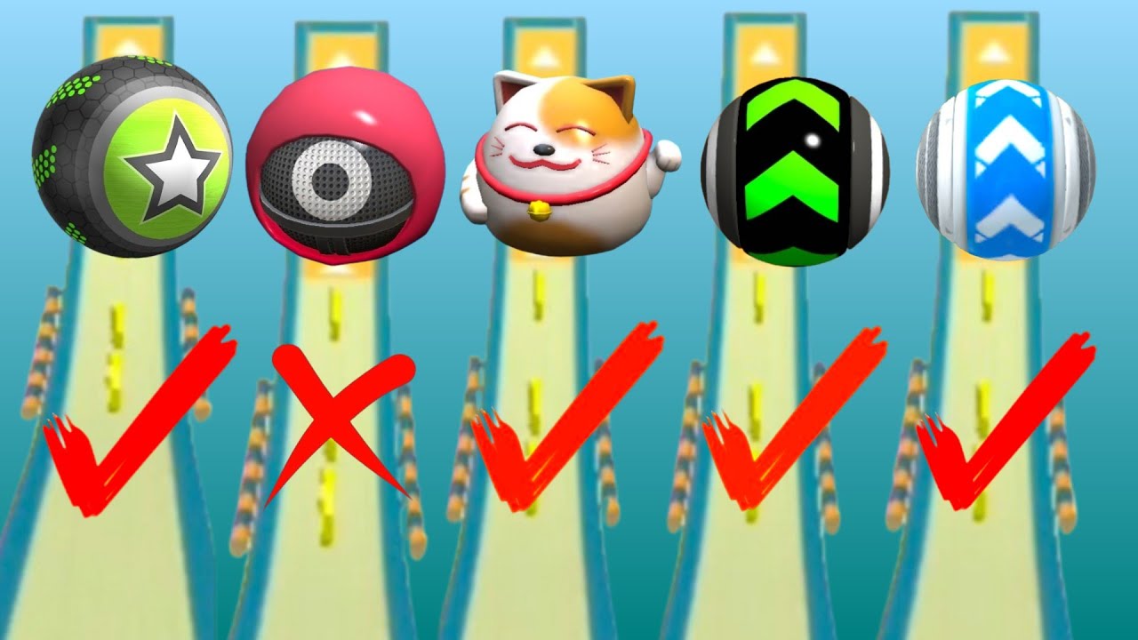 👉 Going Balls Sky Rolling Ball 🔥 Android Gameplay Walkthrough🔥