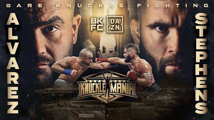 BKFC KNUCKLEMANIA 5: EDDIE ALVAREZ VS JEREMY STEPHENS