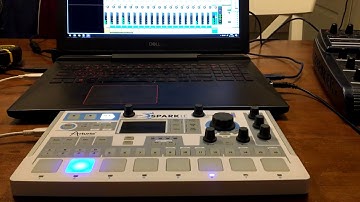 Arturia SparkLE + Behringer BCR2000 + Propellerheads Reason 10