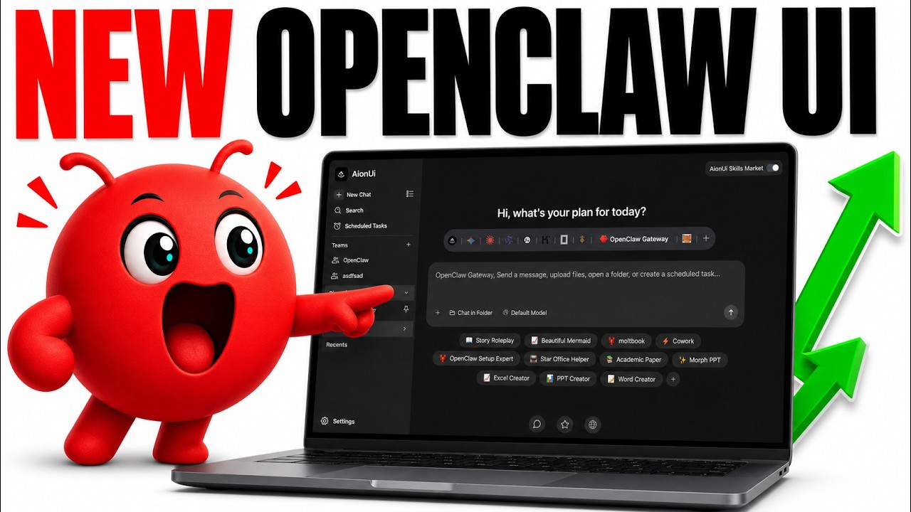 OpenClaw + Aion UI is INSANE