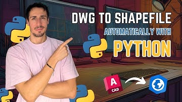 TRANSFORM MULTIPLE CAD FILES (DWG) INTO SHAPEFILES AUTOMATICALLY WITH THIS PYTHON SCRIPT