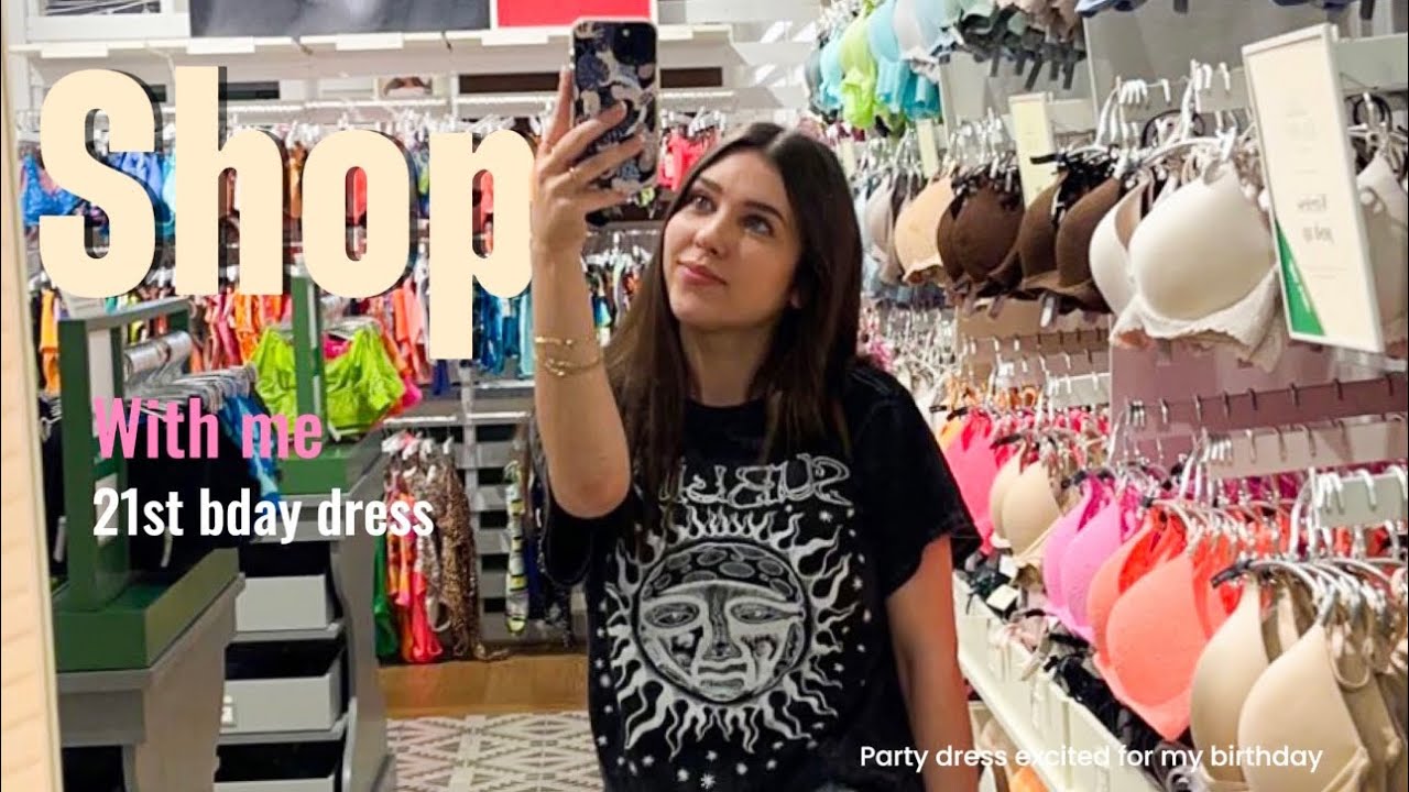 Come dress shopping with me for my 21st birthday!