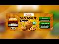 53 Seconds Groundnut Paste Label Designing
