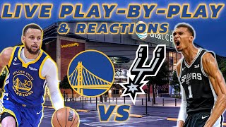 Golden State Warriors vs San Antonio Spurs | Live Play-By-Play & Reactions