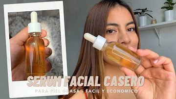 ¿Cómo puedo elaborar mi propio suero facial?