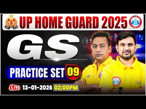 UP Home Guard GS Classes | UPP Home Guard GS MCQs | UP Home Guard GS Practice Set #09